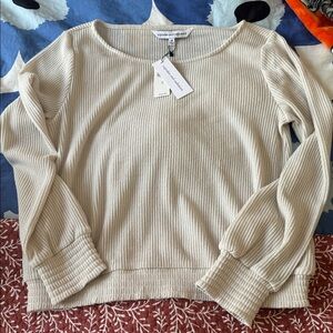 Cupcakes and Cashmere cream top